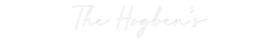 Custom Neon: The Hogben’s