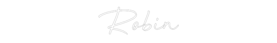 Custom Neon: Robin