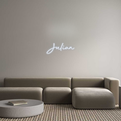 Custom Neon: Julian