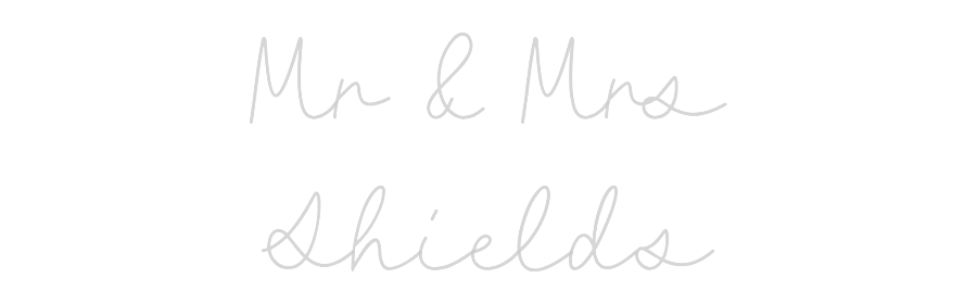 Custom Neon: Mr & Mrs
Shi...