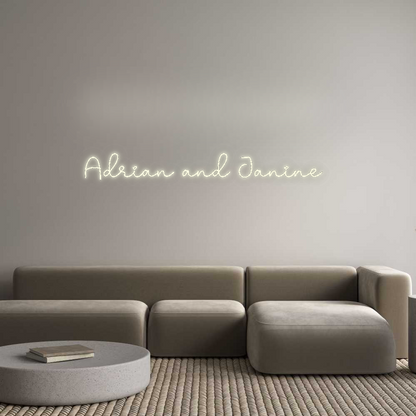 Custom Neon: Adrian and Ja...