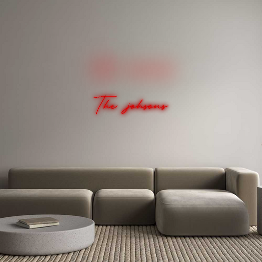 Custom Neon: The johsons