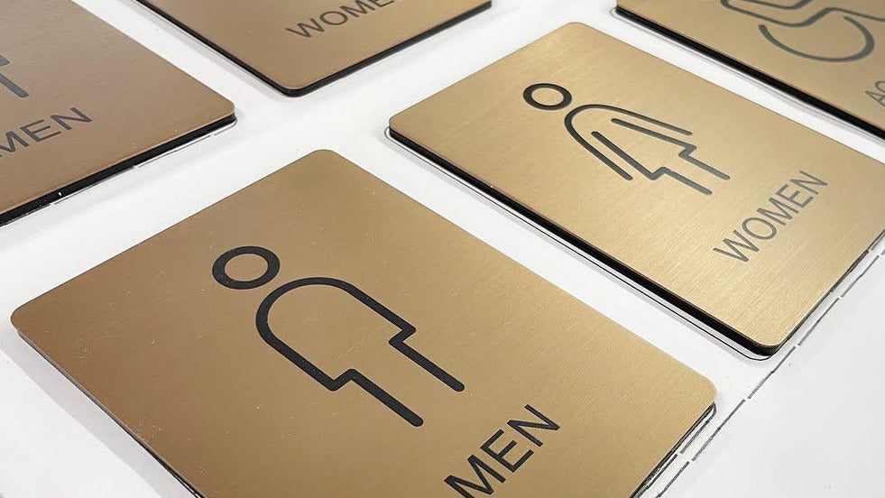 Toilet Signage