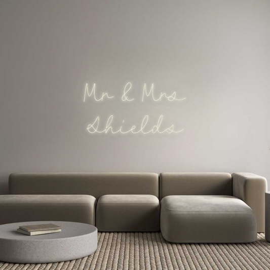 Custom Neon: Mr & Mrs
Shi...