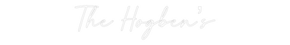 Custom Neon: The Hogben’s