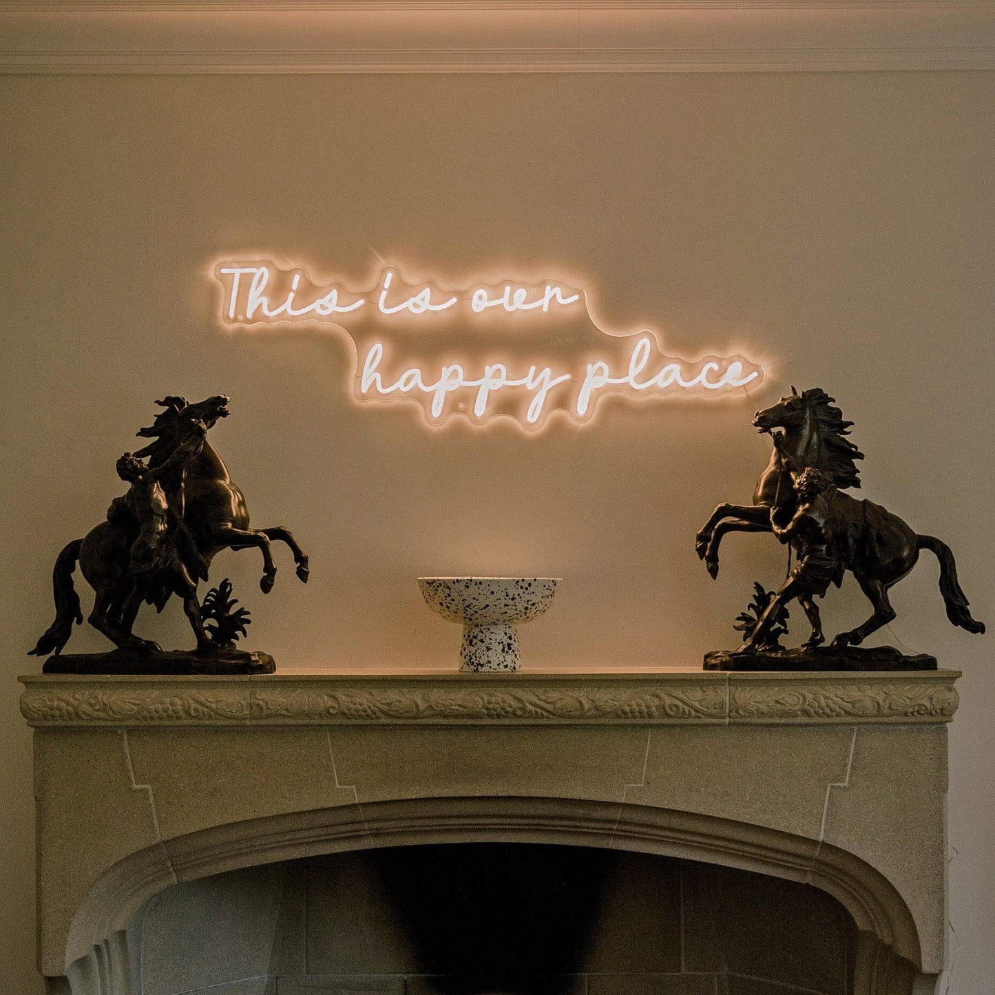 THIS IS OUR HAPPY PLACE - Little Rae Neon Signs