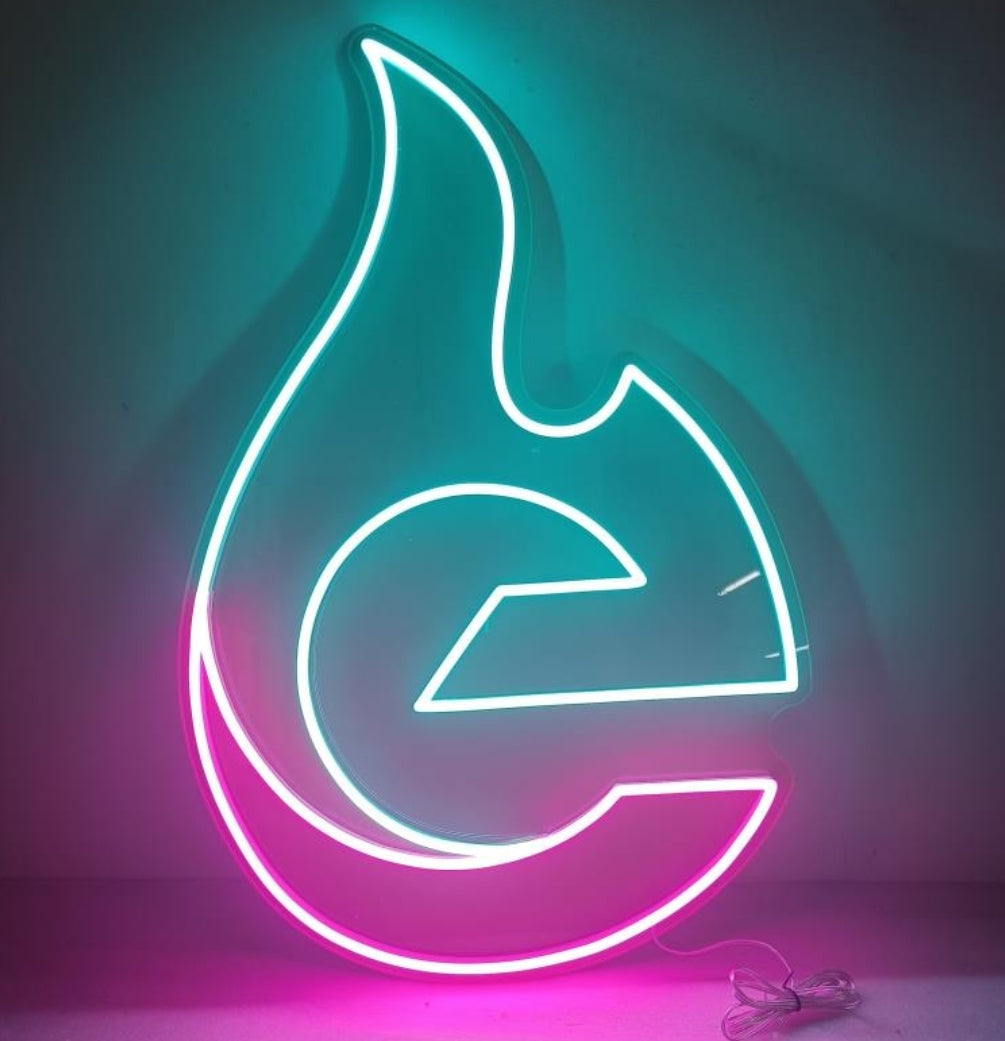 Podcast Neon Sign Logo