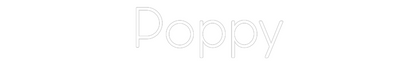 Custom Neon: Poppy