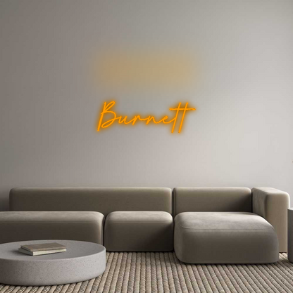 Custom Neon: Burnett