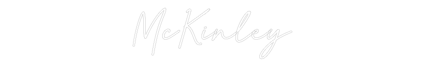 Custom Neon: McKinley