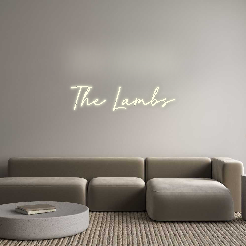 Custom Neon: The Lambs