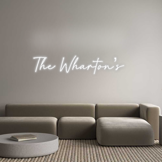 Custom Neon: The Wharton’s