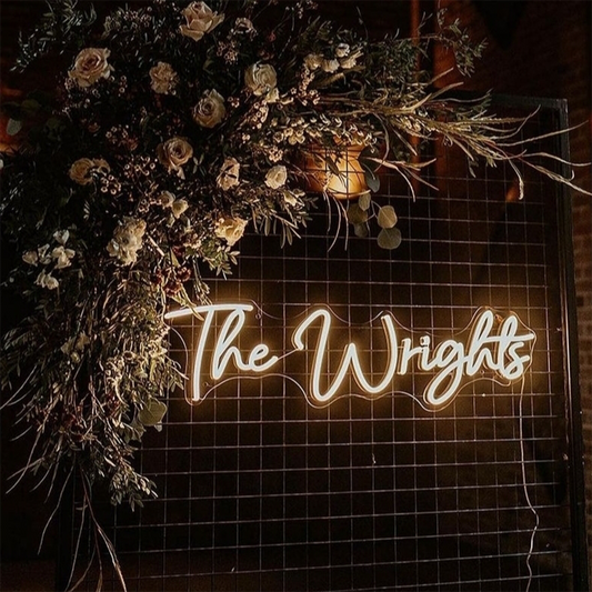 Custom Wedding LED Neon Sign