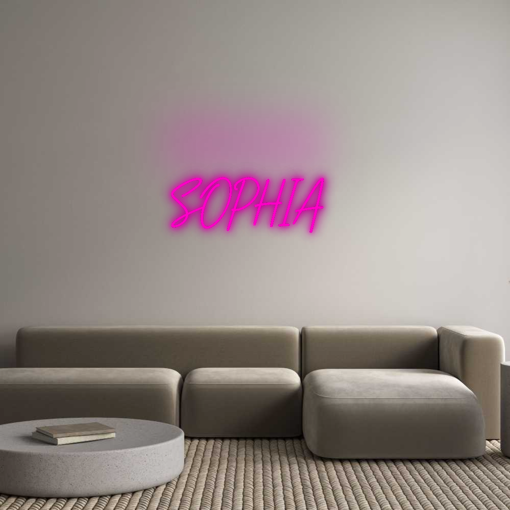 Custom Neon: SOPHIA