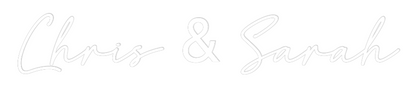 Custom Neon: Chris & Sarah