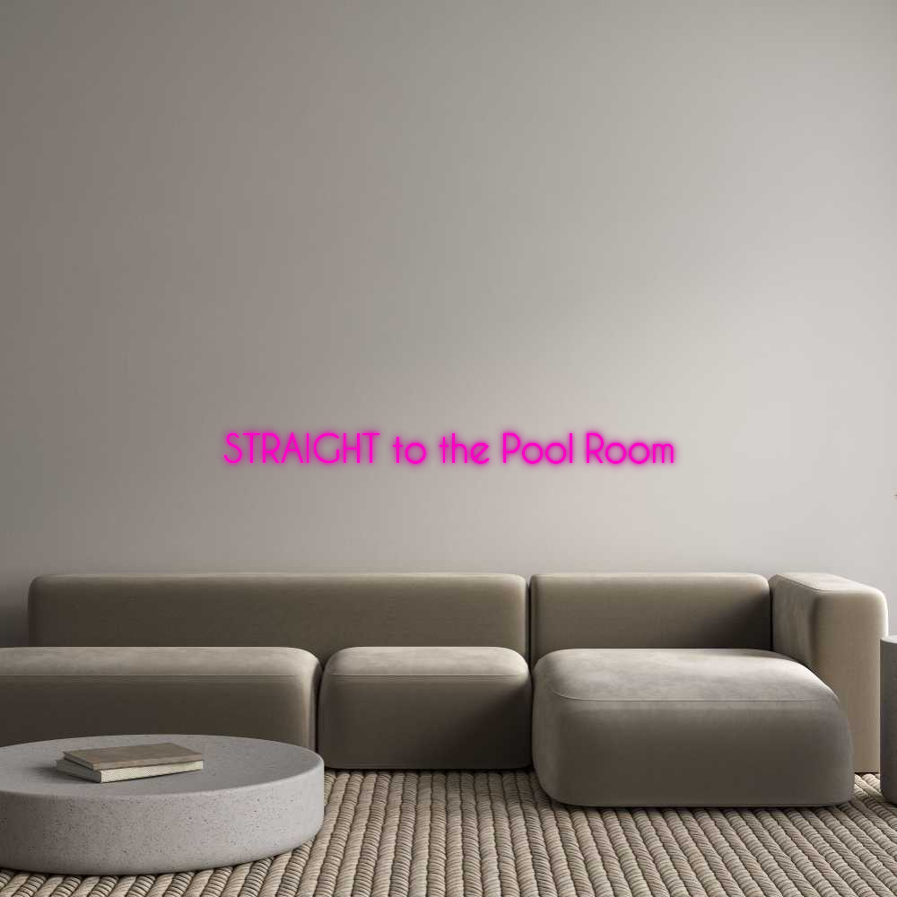 Custom Neon: STRAIGHT to t...