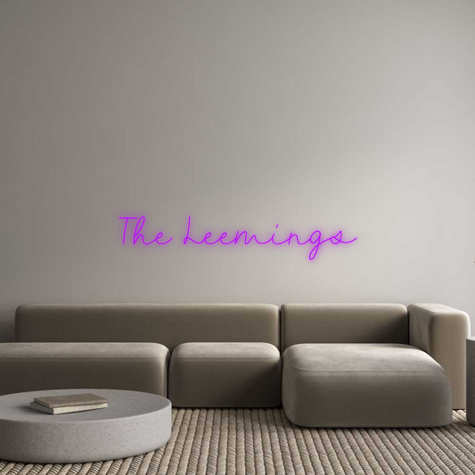 Custom Neon: The Leemings