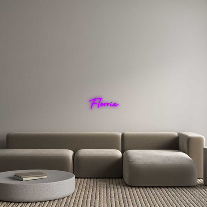 Custom Neon: Florrie