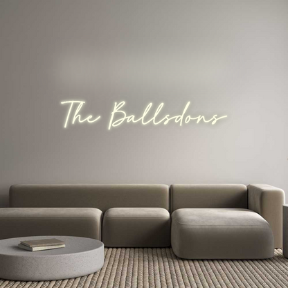 Custom Neon: The Ballsdons