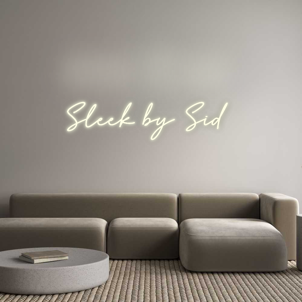 Custom Neon: Sleek by Sid