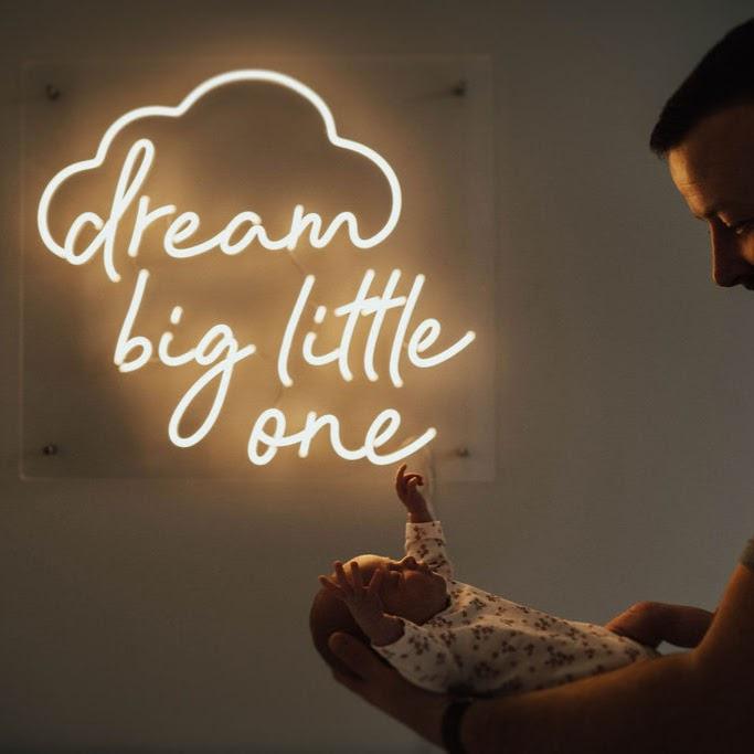DREAM BIG LITTLE ONE - Little Rae Neon Signs
